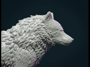 wolf iv 3D Print Model