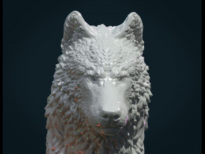 wolf iv 3D Baskı Modeli