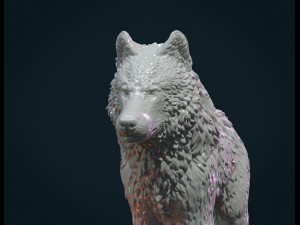 wolf iv 3D Baskı Modeli