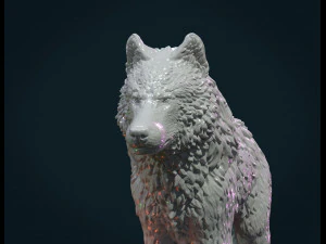 wolf iv 3D Print Model