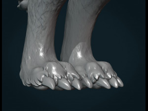 wolf iv 3D Baskı Modeli