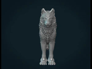 wolf iv 3D Print Model