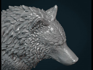 wolf iv 3D Baskı Modeli