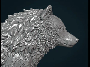 wolf iv 3D Print Model