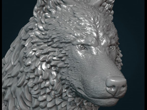 wolf iv 3D Baskı Modeli