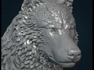 wolf iv 3D Print Model