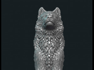wolf iv 3D Baskı Modeli