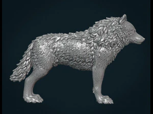 wolf iv 3D Print Model