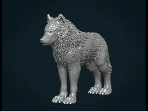 wolf iv 3D Print Model