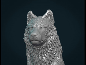 wolf iv 3D Baskı Modeli