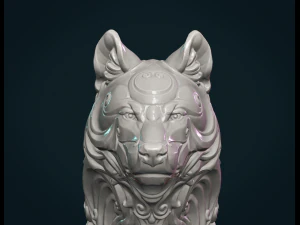 wonderful wolf 3D Print Model