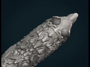 wonderful wolf 3D Print Model