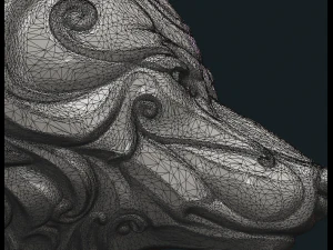 wonderful wolf 3D Print Model