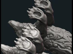 wonderful wolf 3D Print Model