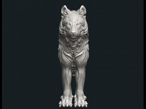 wonderful wolf Modèles 3D en vedette