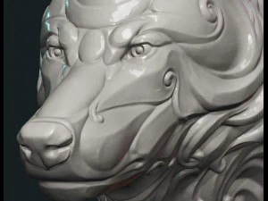 wonderful wolf 3D Print Model