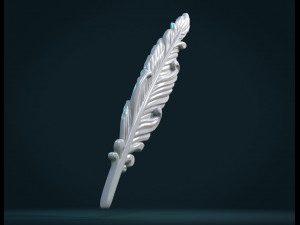 good feather 3D-printmodel