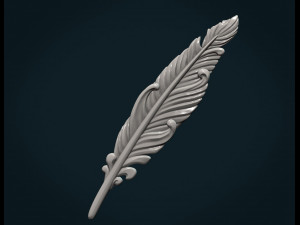 good feather 3D-printmodel