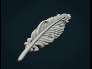 good feather 3D-printmodel