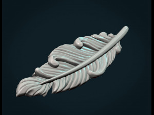 good feather 3D-printmodel