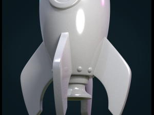 cartoon rocket 3D Принт Модель