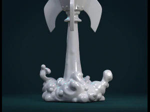 cartoon rocket 3D Print Model
