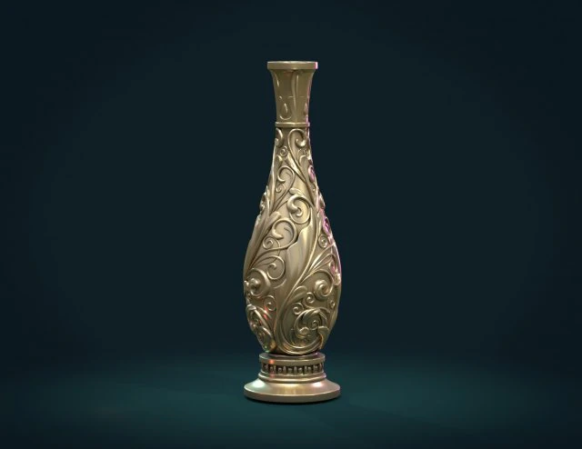 vase 3D Print Model .c4d .max .obj .3ds .fbx .stl .blend
