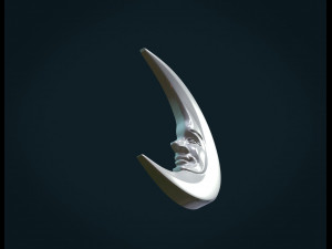 crescent relief 3D Baskı Modeli