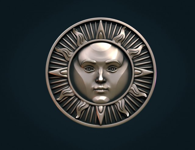 sun pendant Modèles 3D en vedette .c4d .max .obj .3ds .fbx .stl .blend 