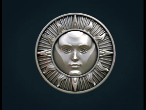 sun pendant 3D Print Model