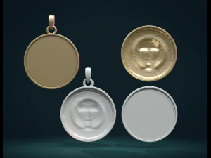 sun pendant 3D Print Model