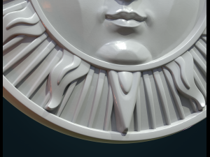 sun pendant Modèles 3D en vedette