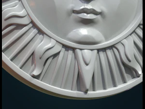 sun pendant 3D Print Model