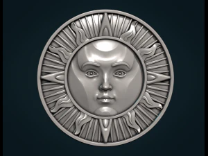 sun pendant 3D Print Model