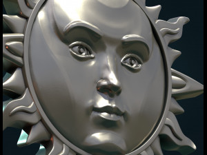 sun pendant ii 3D-printmodel
