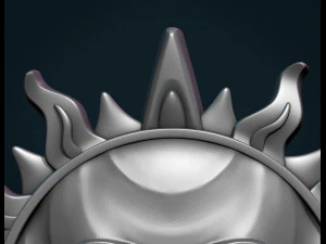 sun pendant ii 3D Print Model