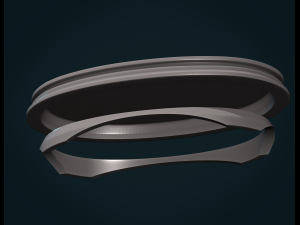 sculpture base 3D-Druckmodell