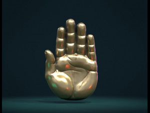 palm hand Modèles 3D en vedette