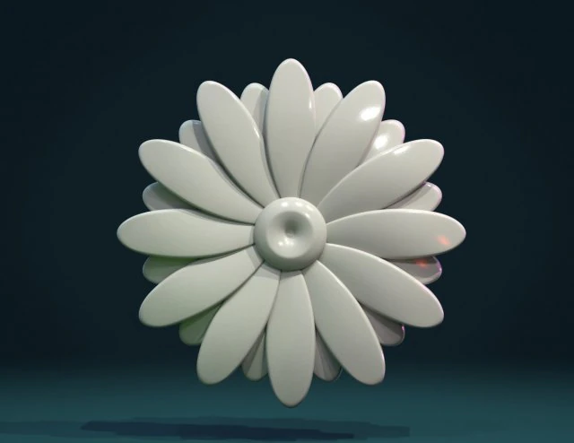 daisy ii 3D Print Model .c4d .max .obj .3ds .fbx .stl .blend 