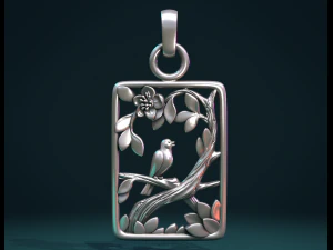 bird pendant 3D Print Model