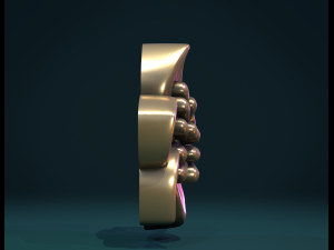apple flower 3D 打印模型
