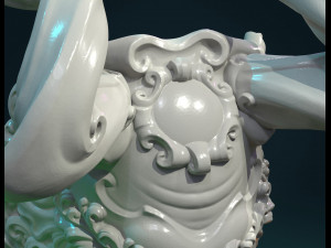 demon satyr mask Model Cetak 3D