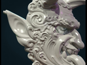 demon satyr mask Model Cetak 3D