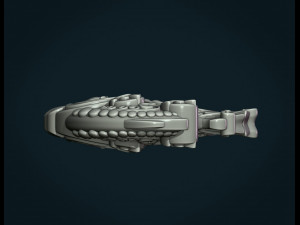 ornate fish 3Dプリントモデル