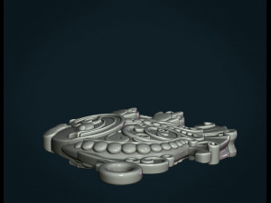 ornate fish 3Dプリントモデル