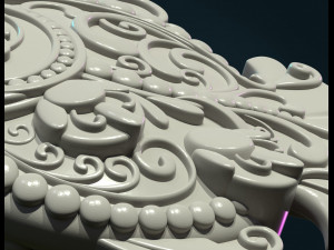 ornate fish 3Dプリントモデル