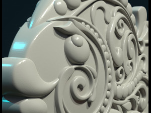 ornate fish 3Dプリントモデル