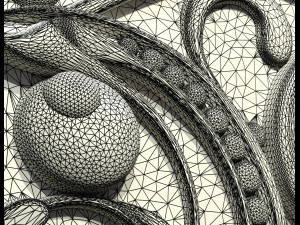 ornate fish 3Dプリントモデル