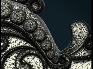 ornate fish 3Dプリントモデル