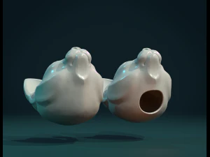 cat head 3D Print Model